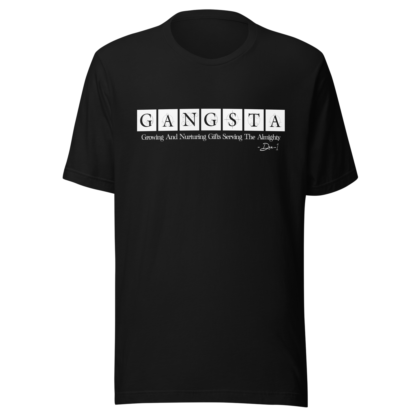 GANGSTA Block Unisex T-shirt